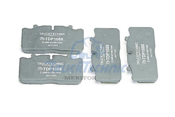 Trucktechnic TDP1088 Тормозные колодки дисковые, комплект TDP1088: Отличная цена - Купить в Польше на 2407.PL!