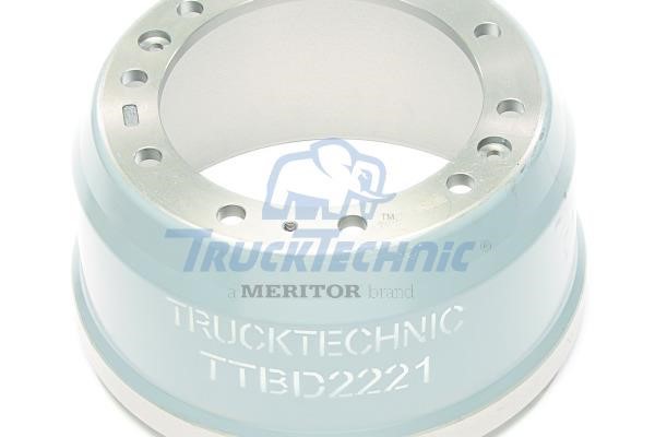Trucktechnic TTBD2221 Brake drum TTBD2221: Buy near me at 2407.PL in Poland at an Affordable price!