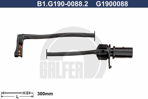 Galfer B1G19000882 Warning contact, brake pad wear B1G19000882: Buy near me in Poland at 2407.PL - Good price!