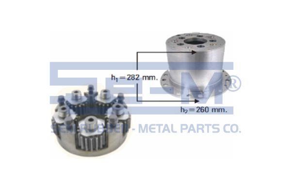 Se-m 11998 Wheel hub 11998: Buy near me at 2407.PL in Poland at an Affordable price!