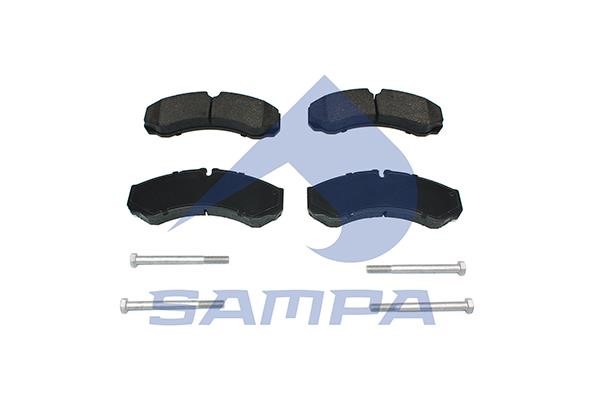 Sampa 093.843 Тормозные колодки дисковые, комплект 093843: Отличная цена - Купить в Польше на 2407.PL!