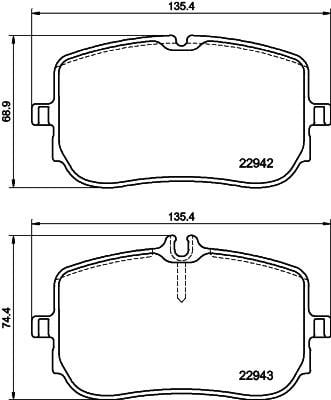 Hella-Pagid 8DB 355 040-161 Brake Pad Set, disc brake 8DB355040161: Buy near me at 2407.PL in Poland at an Affordable price!