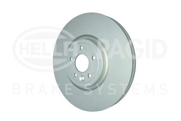 Front brake disc ventilated Hella-Pagid 8DD 355 132-471