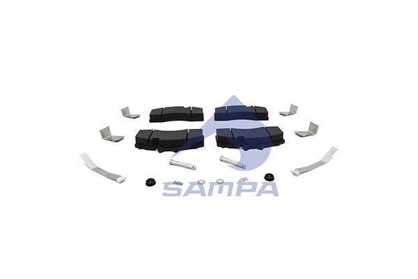 Sampa 094.727 Brake Pad Set, disc brake 094727: Buy near me in Poland at 2407.PL - Good price!