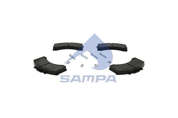 Sampa 096.600 Тормозные колодки дисковые, комплект 096600: Отличная цена - Купить в Польше на 2407.PL!