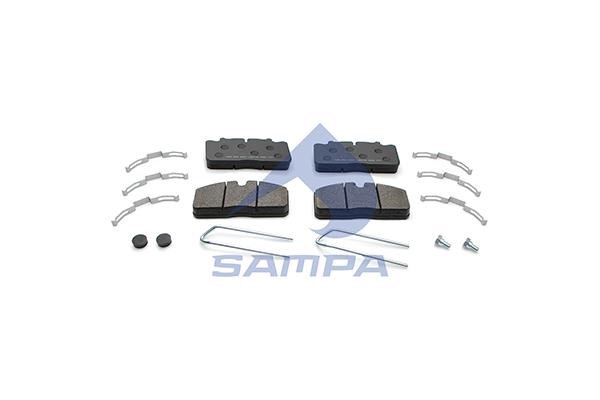 Sampa 096.606 Тормозные колодки дисковые, комплект 096606: Отличная цена - Купить в Польше на 2407.PL!