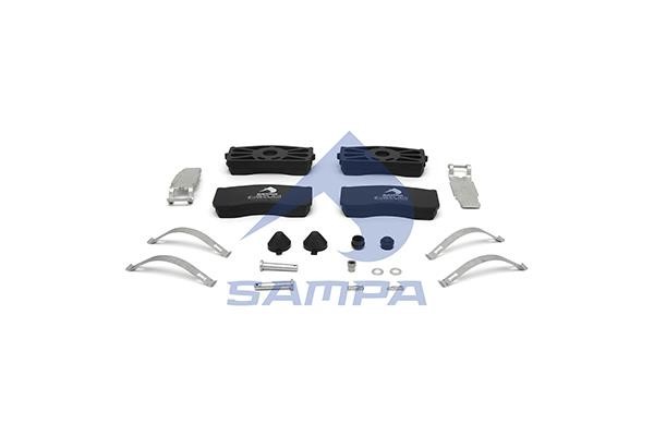 Sampa 096.973 Brake Pad Set, disc brake 096973: Buy near me in Poland at 2407.PL - Good price!