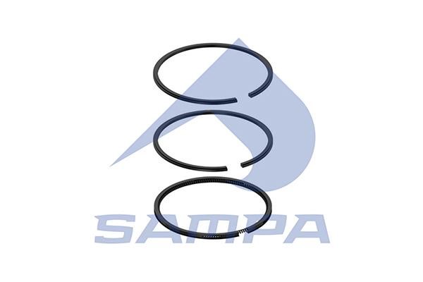 Sampa 202.415/2 Piston rings, compressor, for 1 cylinder, set 2024152: Buy near me in Poland at 2407.PL - Good price!