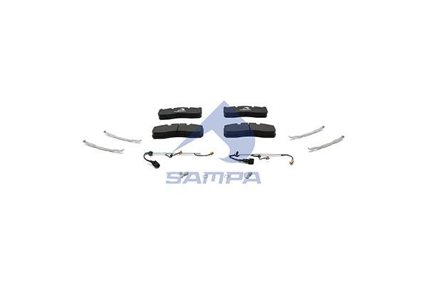 Sampa 096.619 Brake Pad Set, disc brake 096619: Buy near me in Poland at 2407.PL - Good price!