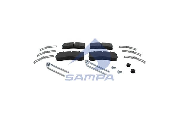 Sampa 096.615 Тормозные колодки дисковые, комплект 096615: Отличная цена - Купить в Польше на 2407.PL!