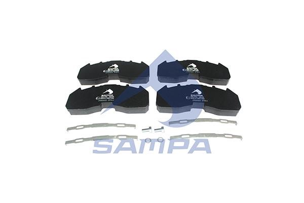 Sampa 093.876 Brake Pad Set, disc brake 093876: Buy near me in Poland at 2407.PL - Good price!