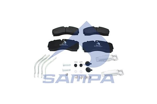 Sampa 093.850 Тормозные колодки дисковые, комплект 093850: Отличная цена - Купить в Польше на 2407.PL!