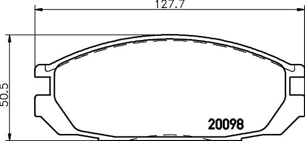 Hella-Pagid 8DB 355 026-751 Klocki hamulcowe, zestaw 8DB355026751: Dobra cena w Polsce na 2407.PL - Kup Teraz!