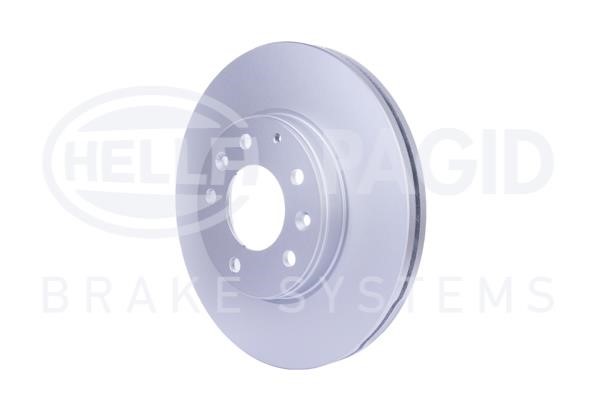 Front brake disc ventilated Hella-Pagid 8DD 355 128-181
