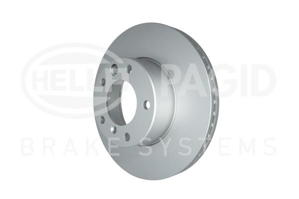 Front brake disc ventilated Hella-Pagid 8DD 355 132-151