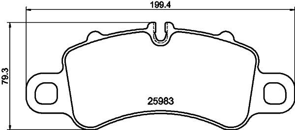 Hella-Pagid 8DB 355 040-771 Klocki hamulcowe, zestaw 8DB355040771: Dobra cena w Polsce na 2407.PL - Kup Teraz!