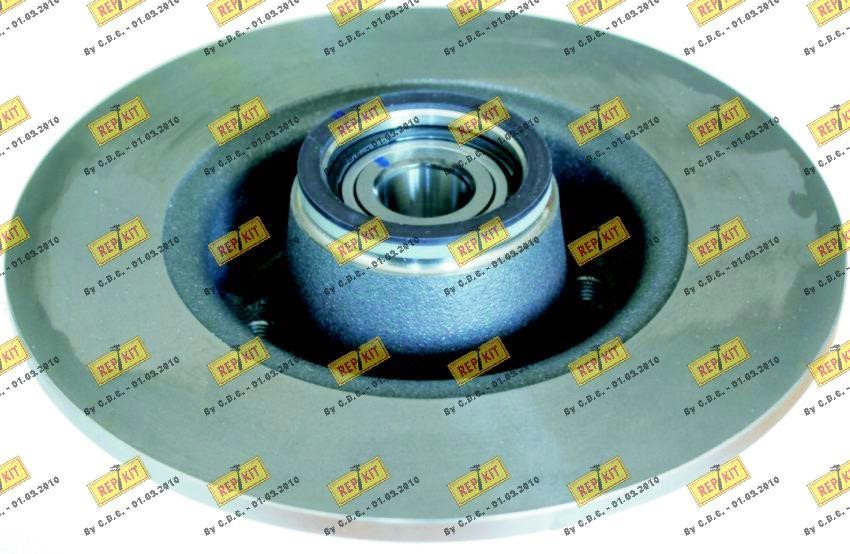 Repkit RKB2099D Rear brake disc, non-ventilated RKB2099D: Buy near me in Poland at 2407.PL - Good price!