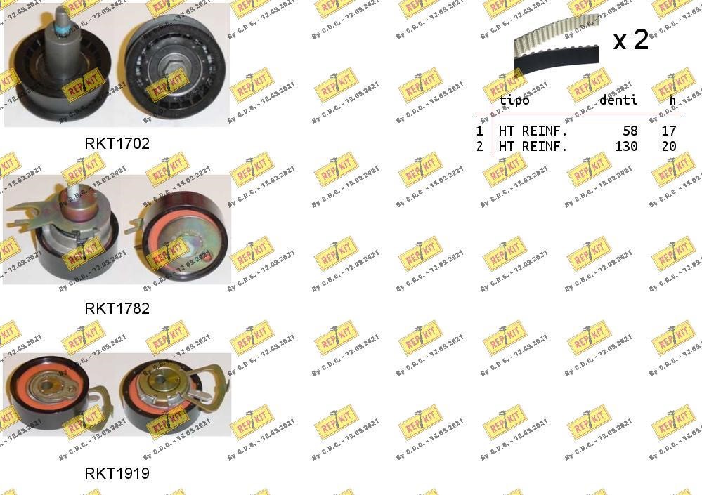 Repkit RKTK1171 Timing Belt Kit RKTK1171: Buy near me in Poland at 2407.PL - Good price!