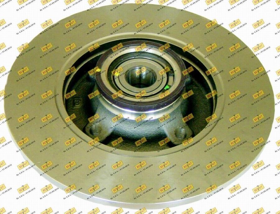 Repkit RKB2174D Rear brake disc, non-ventilated RKB2174D: Buy near me in Poland at 2407.PL - Good price!