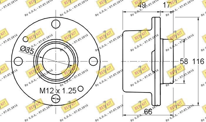 Buy Repkit RKB1221 at a low price in Poland!