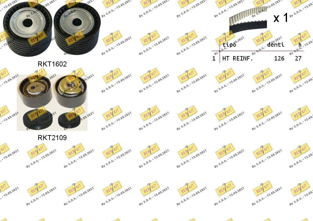 Repkit RKTK1072 Timing Belt Kit RKTK1072: Buy near me in Poland at 2407.PL - Good price!