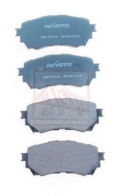 Asva AKD-05102 Brake Pad Set, disc brake AKD05102: Buy near me in Poland at 2407.PL - Good price!
