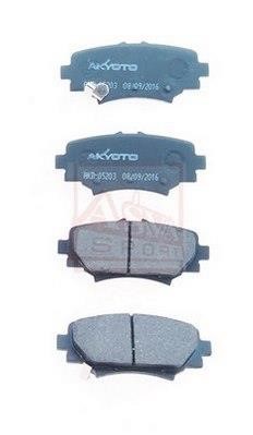 Asva AKD-05203 Тормозные колодки дисковые передние, комплект AKD05203: Отличная цена - Купить в Польше на 2407.PL!