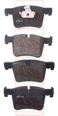 Asva AKD-19108 Brake Pad Set, disc brake AKD19108: Buy near me in Poland at 2407.PL - Good price!