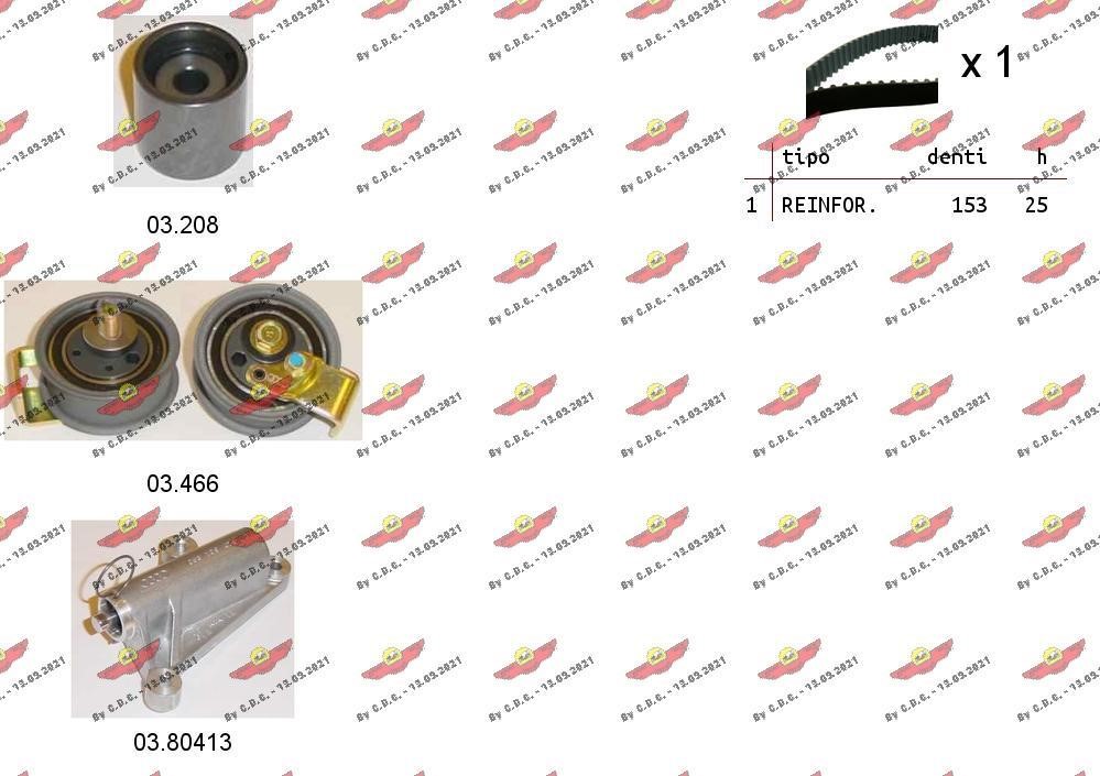 Autokit 04.5099C Zestaw paska rozrządu 045099C: Atrakcyjna cena w Polsce na 2407.PL - Zamów teraz!