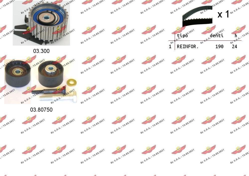  04.5125 Timing Belt Kit 045125: Buy near me in Poland at 2407.PL - Good price!