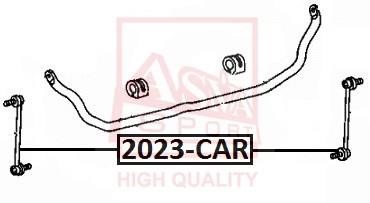 Asva 2023-CAR Стійка стабілізатора 2023CAR: Приваблива ціна - Купити у Польщі на 2407.PL!