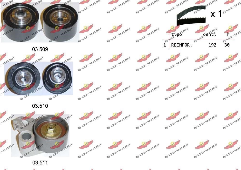 Autokit 04.5451 Timing Belt Kit 045451: Buy near me at 2407.PL in Poland at an Affordable price!