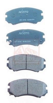 Asva AKD-18104 Front disc brake pads, set AKD18104: Buy near me in Poland at 2407.PL - Good price!