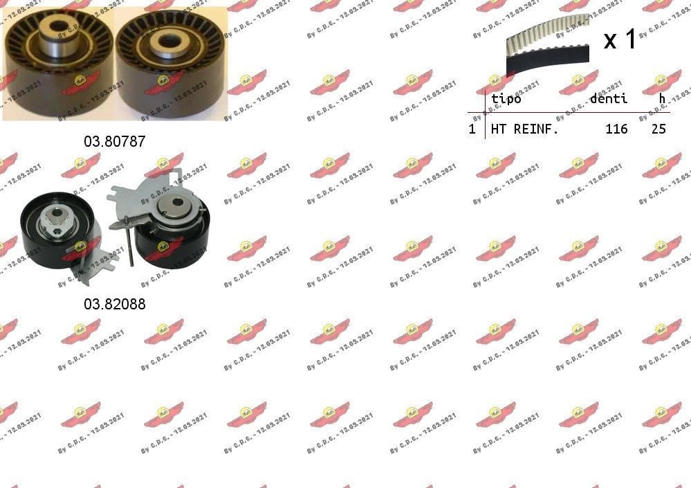 Autokit 04.5406 Timing Belt Kit 045406: Buy near me at 2407.PL in Poland at an Affordable price!