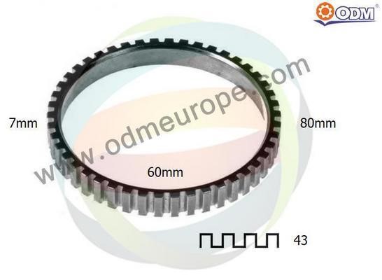 Odm-multiparts 26080035 Ring ABS 26080035: Buy near me in Poland at 2407.PL - Good price!
