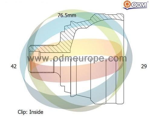 Odm-multiparts 12-211998 CV joint 12211998: Buy near me at 2407.PL in Poland at an Affordable price!