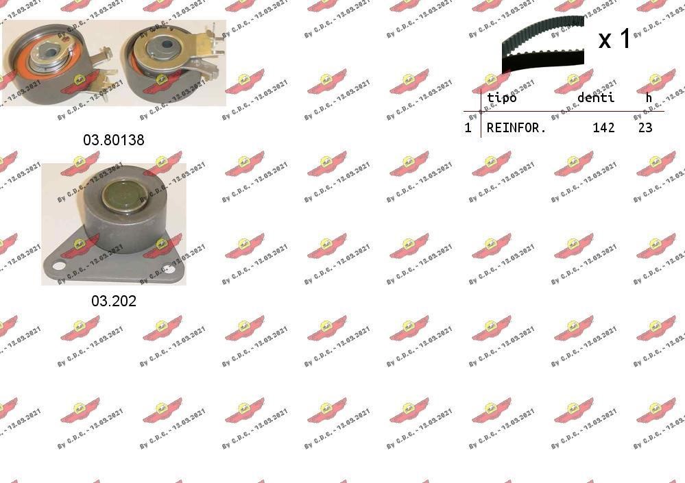 Autokit 04.5102 Zahnriemensatz 045102: Kaufen Sie zu einem guten Preis in Polen bei 2407.PL!