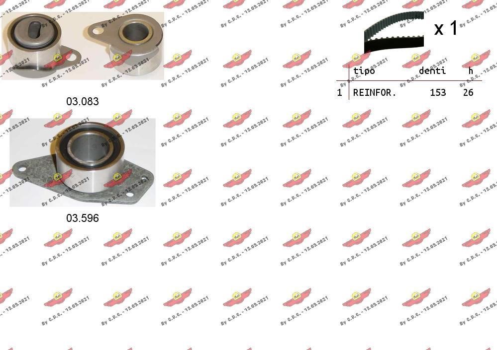 Autokit 04.5323 Timing Belt Kit 045323: Buy near me in Poland at 2407.PL - Good price!