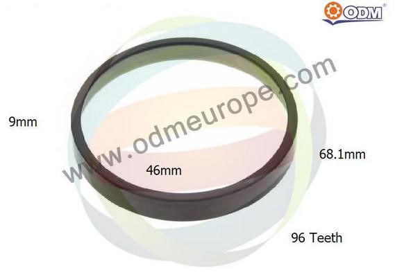 Odm-multiparts 26-140007 Sensor Ring, ABS 26140007: Buy near me in Poland at 2407.PL - Good price!