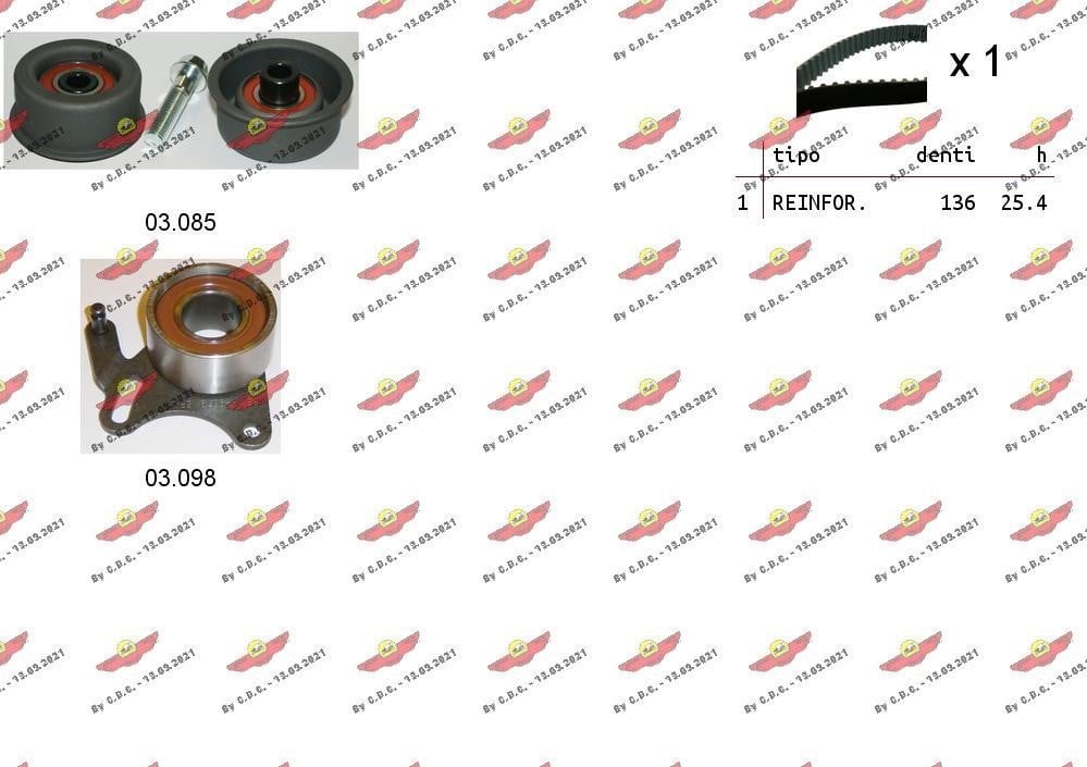 Autokit 04.5176 Timing Belt Kit 045176: Buy near me in Poland at 2407.PL - Good price!