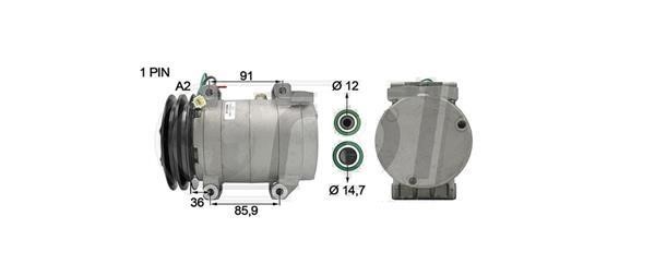 ACR 133110 Compressor, air conditioning 133110: Buy near me at 2407.PL in Poland at an Affordable price!