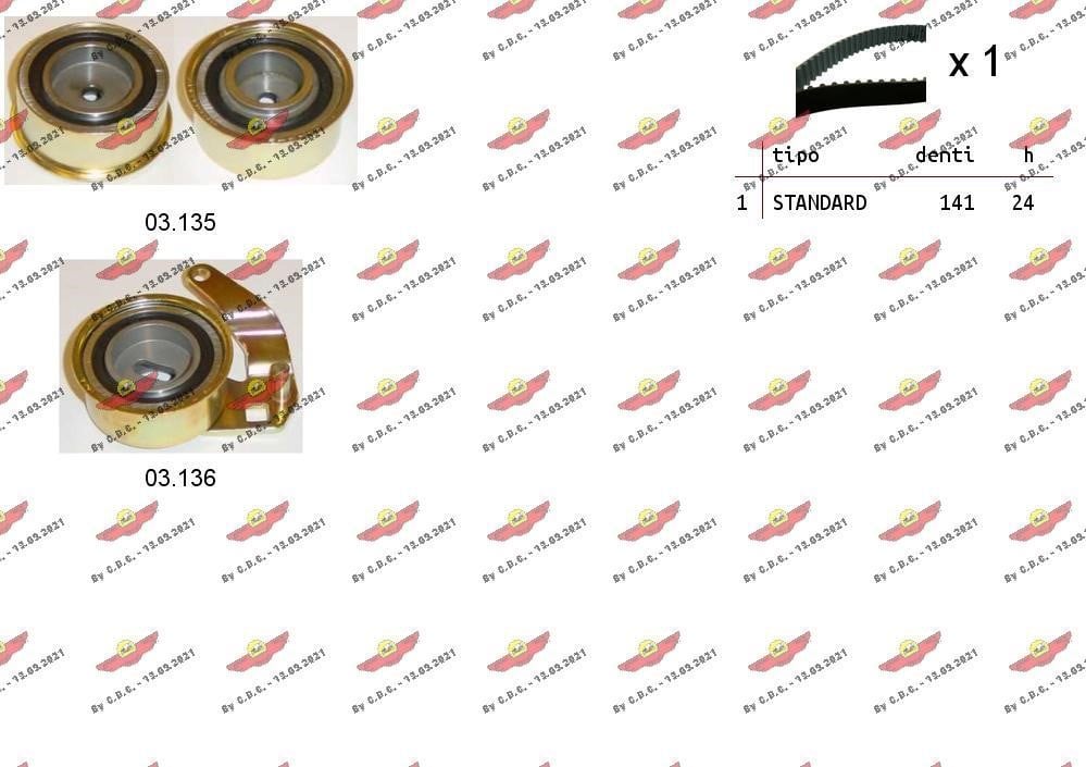 Autokit 04.5179 Timing Belt Kit 045179: Buy near me in Poland at 2407.PL - Good price!