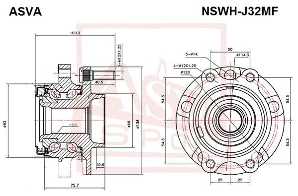 Kup Asva NSWH-J32MF w niskiej cenie w Polsce!