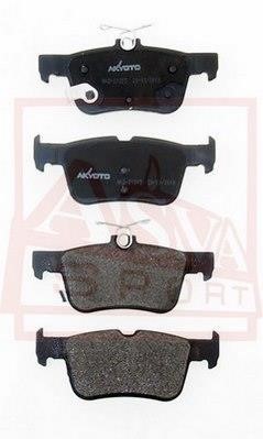 Asva AKD-21205 Brake Pad Set, disc brake AKD21205: Buy near me in Poland at 2407.PL - Good price!