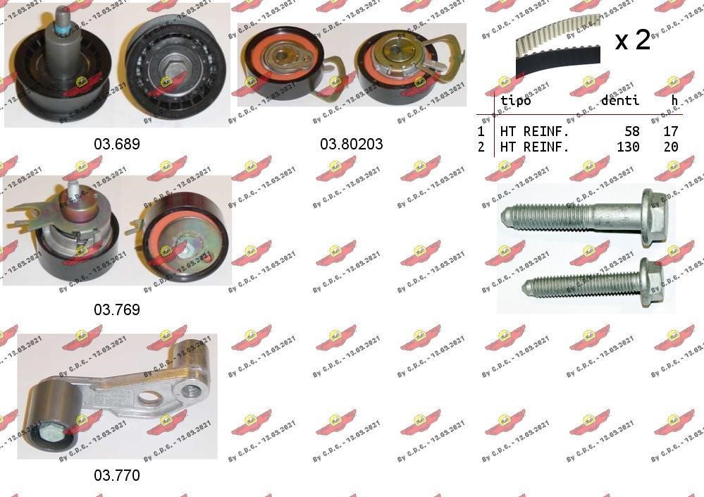Autokit 04.5128 Timing Belt Kit 045128: Buy near me in Poland at 2407.PL - Good price!