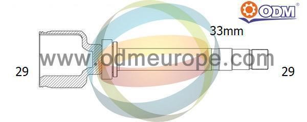 Odm-multiparts 14066167 CV joint 14066167: Buy near me in Poland at 2407.PL - Good price!