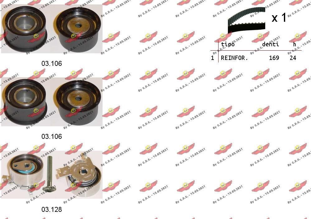  04.5020 Timing Belt Kit 045020: Buy near me in Poland at 2407.PL - Good price!