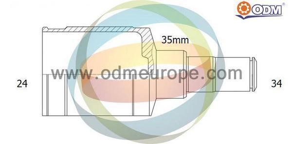 Odm-multiparts 14-356062 Przegub homokinetyczny 14356062: Dobra cena w Polsce na 2407.PL - Kup Teraz!