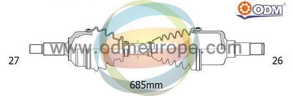 Odm-multiparts 18-291710 Wal 18291710: Dobra cena w Polsce na 2407.PL - Kup Teraz!