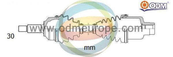 Odm-multiparts 18-232510 Вал приводной 18232510: Отличная цена - Купить в Польше на 2407.PL!